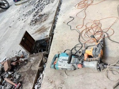 义乌砸墙拆墙隔断墙泥工 东阳附近切